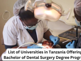 Bachelor of Dental Surgery degree program.