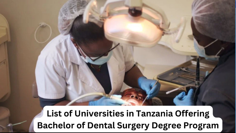 Bachelor of Dental Surgery degree program.