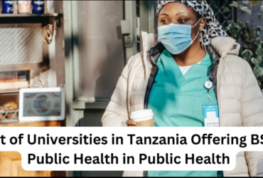 List of Universities in Tanzania Offering BSc Public Health in Public Health