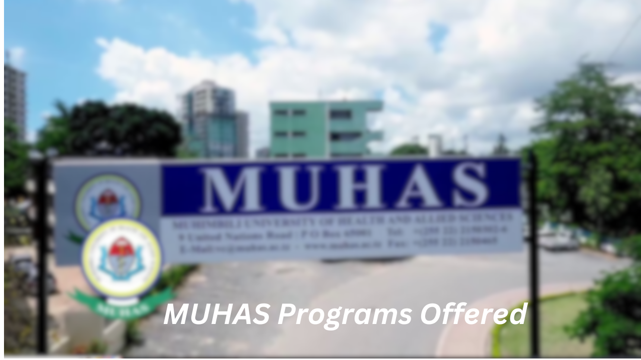 MUHAS Programs Offered