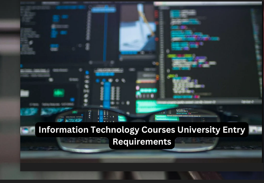 Information Technology Courses University Entry Requirements