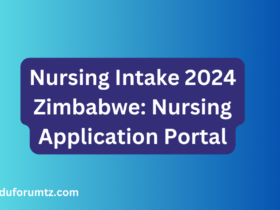 Nursing Intake 2024 Zimbabwe: Nursing Application Portal