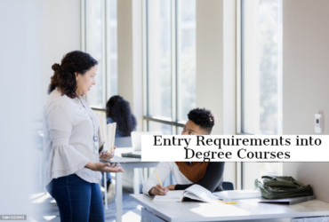 Entry Requirements into Degree Courses