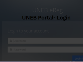 UNEB Portal- Login