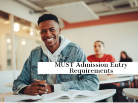 MUST Admission Entry Requirements