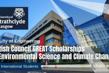 Scholarships for Climate Change at British Council in UK