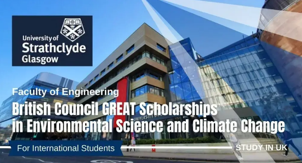 Scholarships for Climate Change at British Council in UK