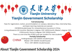 Tianjin Government Scholarship at University of Technology and Education in China