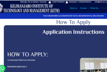 Qualifications for Joining Kilimanjaro Institute of Technology