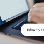 Udom Sr2 Portal- Login