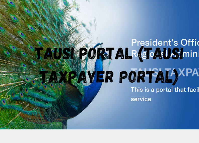 Tausi Portal (TAUSI TAXPAYER PORTAL)