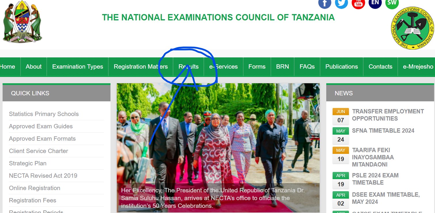 Matokeo Ya Necta Kidato Cha Sita 2024 ACSEE RESULTS EDUFORUM TZ