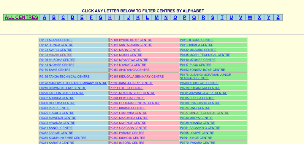 select your school