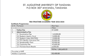 Fees Structure
