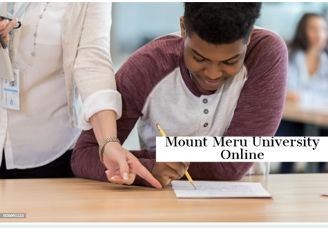 Mount Meru University Online Application