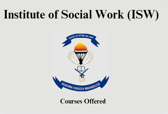 Institute of Social Work (ISW) Courses Offered