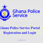 Ghana Police Service Portal Registration and Login