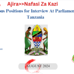 Various Positions for Interview At Parliament of Tanzania