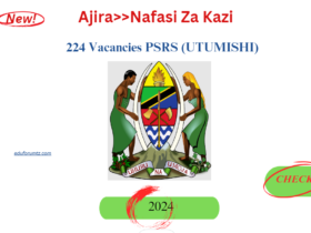 Nafasi za Kazi 224 Vacancies PSRS (UTUMISHI)