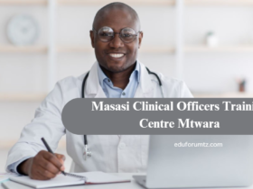 Masasi Clinical Officers Training Centre Mtwara