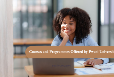 Courses and Programmes Offered by Pwani University