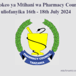 Matokeo ya Mtihani wa Pharmacy Council