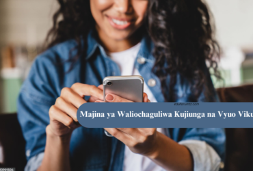 Majina ya Waliochaguliwa Kujiunga na Vyuo Vikuu