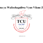 Majina ya Waliochaguliwa Vyuo Vikuu (TCU)