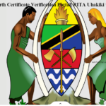 RITA Birth Certificate Verification Portal| RITA Uhakiki wa vyeti online