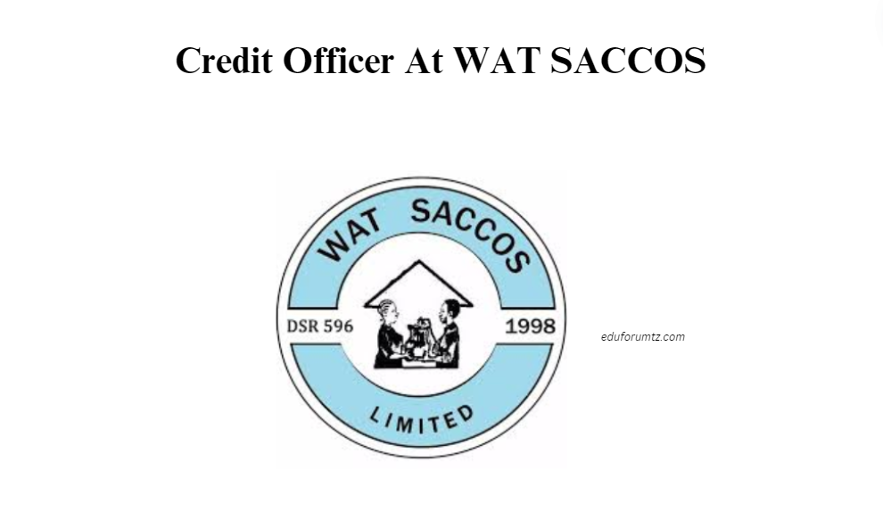 Credit Officer At WAT SACCOS