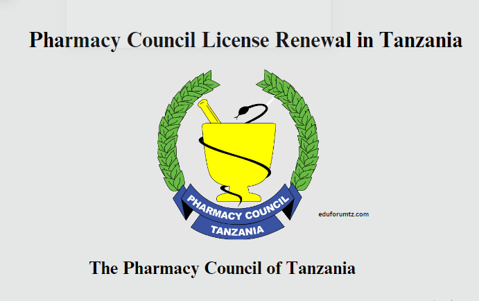 Pharmacy Council License Renewal in Tanzania