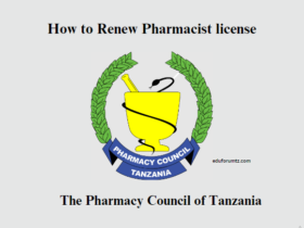 How to Renew Pharmacist license in Tanzania