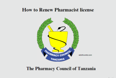 How to Renew Pharmacist license in Tanzania