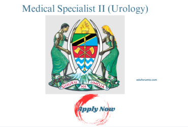 Medical Specialist II (Urology) Job At Hospitali ya Taifa Muhimbili (MNH)