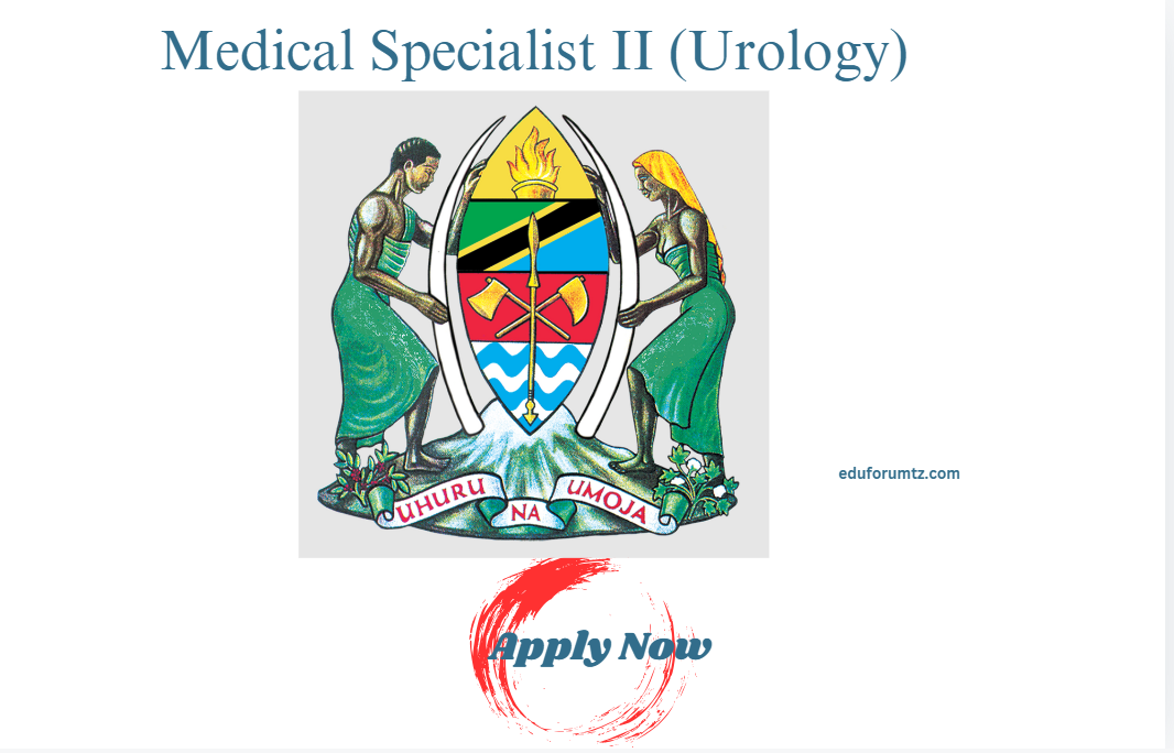 Medical Specialist II (Urology) Job At Hospitali ya Taifa Muhimbili (MNH)