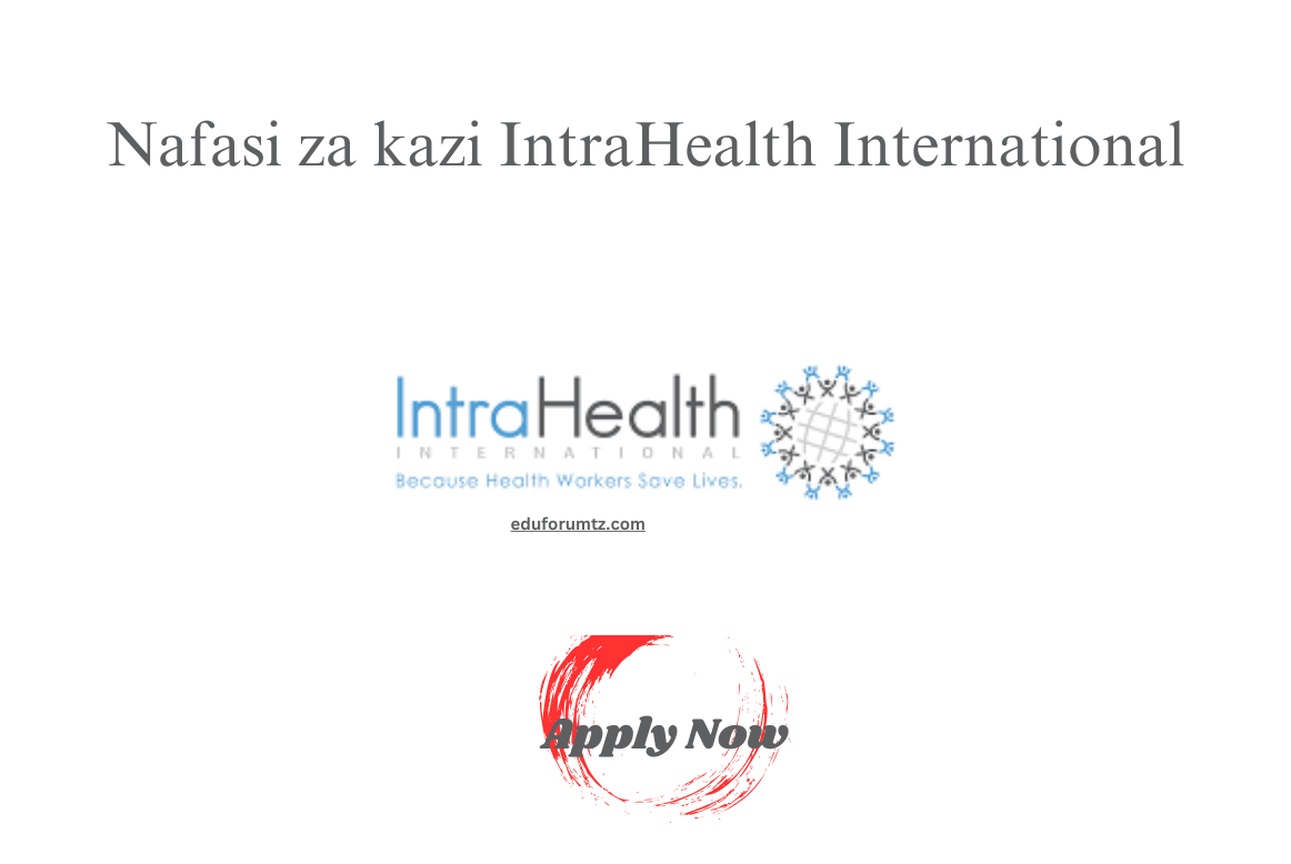 Senior Technical Manager Job at IntraHealth