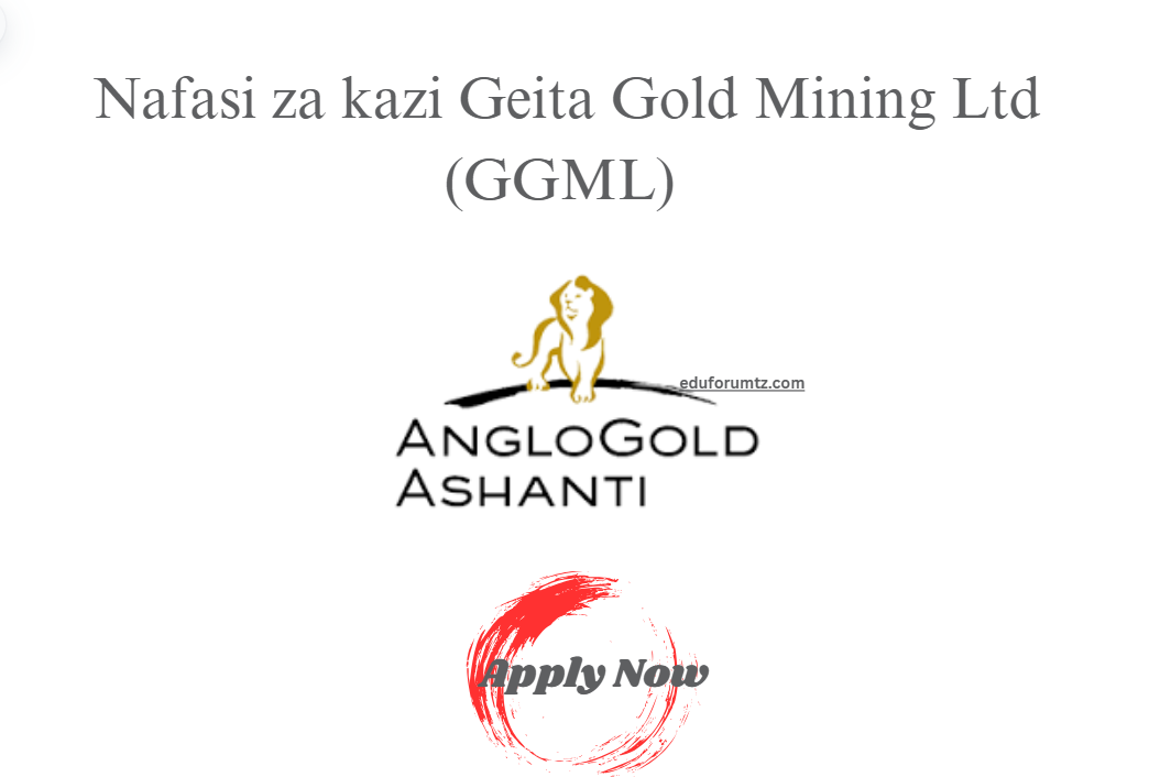 Supervisor Mechanical Crusher Job at Geita Gold Mining Ltd