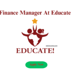 Finance Manager At Educate