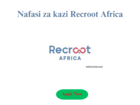 Head of Sales and Marketing Job at Recroot Africa