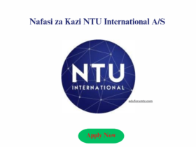 GIS, Management Information System and M&E Expert position at NTU International A/S