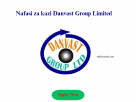 Government Relations Manager position at Danvast Group Limited