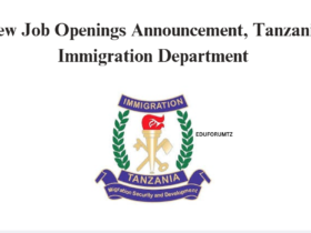 New Job Openings Announcement Tanzania Immigration Department November 2024