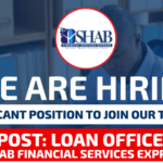 Loan Officer Job Opportunity At SHAB Financial Services Express